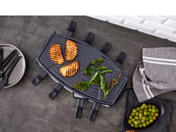 Nordic Sense Raclette 8 pers. 1000 watt Svart