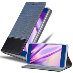 Honor 9 lommebokdeksel etui (blå)