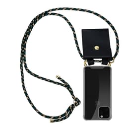iPhone 11 PRO MAX Deksel med Halskjede (brun)