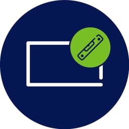 Montering av TV på vegg (veggfeste selges separat)