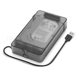 Maiwo K10435 5Gbps USB3.1 til 2,5 ""og 3.5"" HDD SSD 12.5mm SATA III adapter 10cm USB A Kabel, 14TB