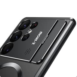 Magnetisk suge-foldebrakett Aromaterapi-telefonveske til Samsung Samsung Galaxy S23 Ultra