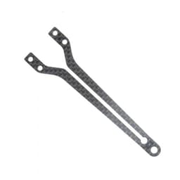 XR-301072 X4 Graphite Upper Deck Split Front 2mm