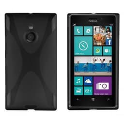 Nokia Lumia 925 Deksel Case Cover (svart)