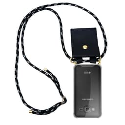 Samsung Galaxy J3 2016 Deksel med Halskjede (svart)
