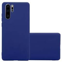Deksel Huawei P30 PRO Silikon cover (blå)