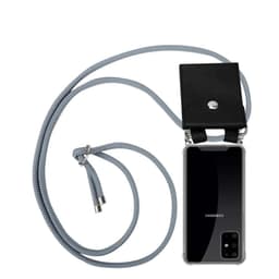 Samsung Galaxy S20 PLUS Deksel med Halskjede (grå)