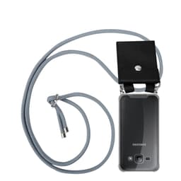 Samsung Galaxy J1 2015 Deksel med Halskjede (grå)