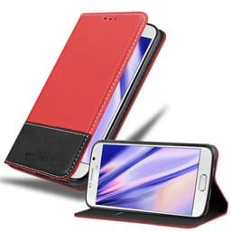 Samsung Galaxy S6 Deksel Case Cover (rød)