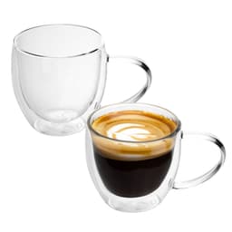 2x Termisk Glass 200-300 ml Teglass Kaffeglass