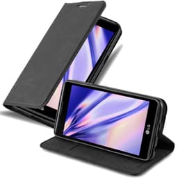 LG X POWER lommebokdeksel case (svart)