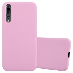 Deksel Huawei P20 PRO / P20 PLUS Silikon cover (rosa)