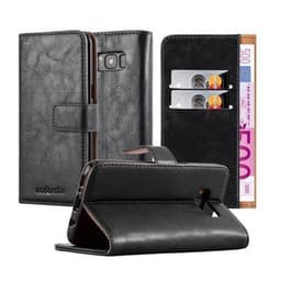 Samsung Galaxy S8 PLUS lommebokdeksel etui (svart)