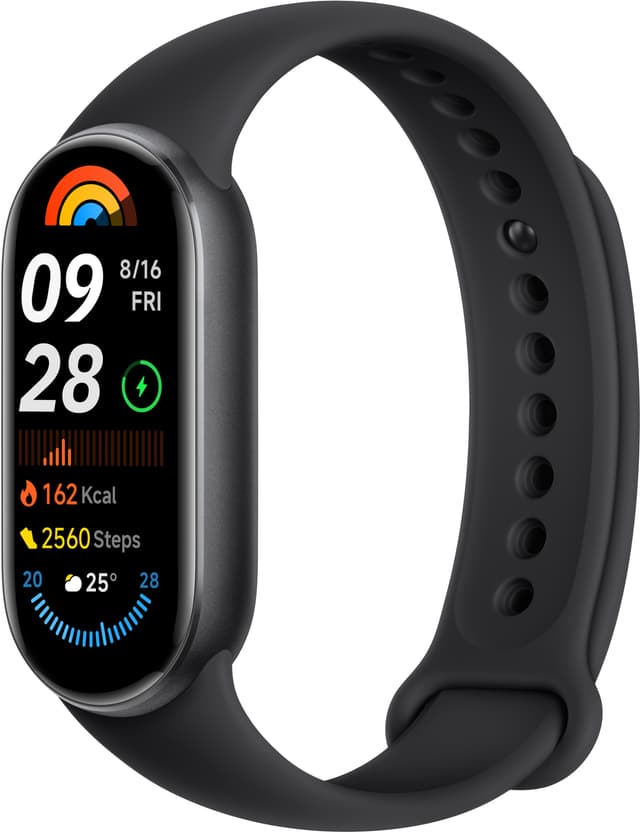 Xiaomi Smart Band 9 aktivitetsmåler (midnight black)