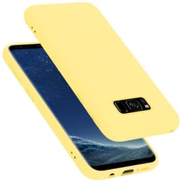 Samsung Galaxy S8 silikondeksel case (gul)