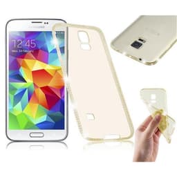 Samsung Galaxy S5 / S5 NEO Deksel Glitter Case (gold)