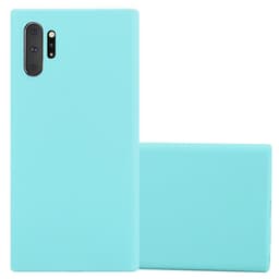 Deksel Samsung Galaxy NOTE 10 PLUS Silikon cover (blå)