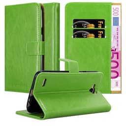 LG X POWER 2 lommebokdeksel etui (grønn)