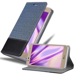 LG X POWER 2 lommebokdeksel etui (blå)