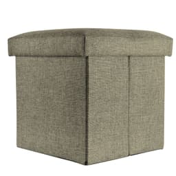 Sammenleggbar Krakk 38x38x38 cm Setestol Kube (Brun)