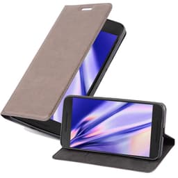 Huawei Google NEXUS 6P lommebokdeksel case (brun)