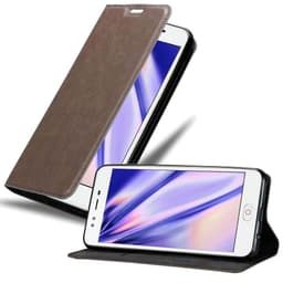 ZTE Nubia M2 LITE lommebokdeksel case (brun)