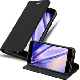 WIKO U FEEL PRIME lommebokdeksel case (svart)