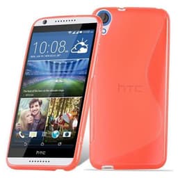 HTC Desire 820 silikondeksel case (rød)