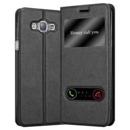 Samsung Galaxy A8 2015 lommebokdeksel cover (svart)