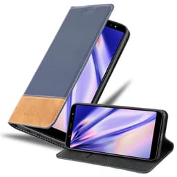 Samsung Galaxy A6 PLUS 2018 Deksel Case Cover (blå)