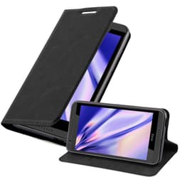 HTC Desire 820 lommebokdeksel case (svart)