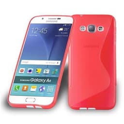 Samsung Galaxy A8 2015 silikondeksel case (rød)
