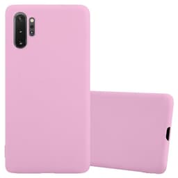 Deksel Samsung Galaxy NOTE 10 PLUS Silikon cover (rosa)