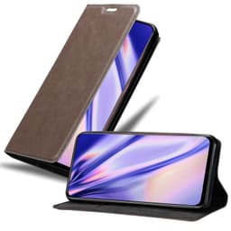 Vivo V15 lommebokdeksel case (brun)