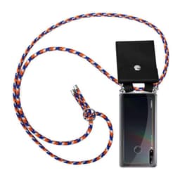 Huawei P40 LITE E Deksel med Halskjede (blå)