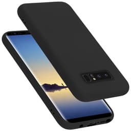 Samsung Galaxy NOTE 8 silikondeksel case (svart)