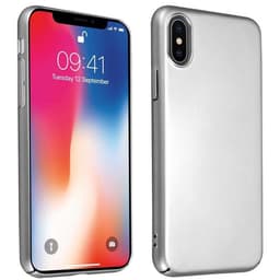 Deksel iPhone X / XS Case Cover (sølv)