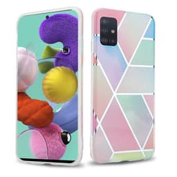 Samsung Galaxy A51 5G lommebokdeksel etui (rosa)