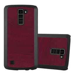 LG K10 2016 Hardt Deksel Case (rød)