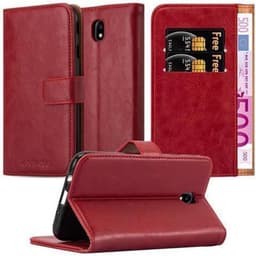Samsung Galaxy J7 2017 lommebokdeksel etui (rød)