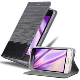 Samsung Galaxy J1 2016 lommebokdeksel etui (grå)