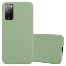 Deksel Samsung Galaxy S20 FE Silikon cover (grønn)