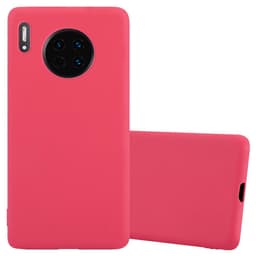 Deksel Huawei MATE 30 Silikon cover (rød)