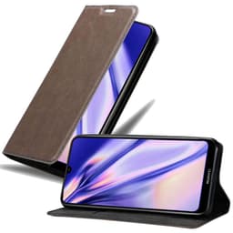 Huawei Y6 2019 lommebokdeksel case (brun)
