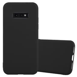 Deksel Samsung Galaxy S10e Silikon cover (svart)