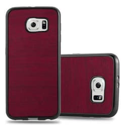 Samsung Galaxy S6 Deksel Case Cover (rød)