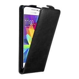 Samsung Galaxy GRAND PRIME deksel flip cover (svart)