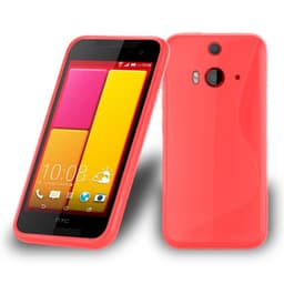 HTC BUTTERFLY 2 silikondeksel case (rød)