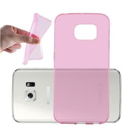 Samsung Galaxy S6 EDGE deksel ultra slim (rosa)