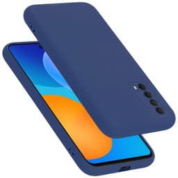 Huawei P SMART 2021 silikondeksel case (Blå)